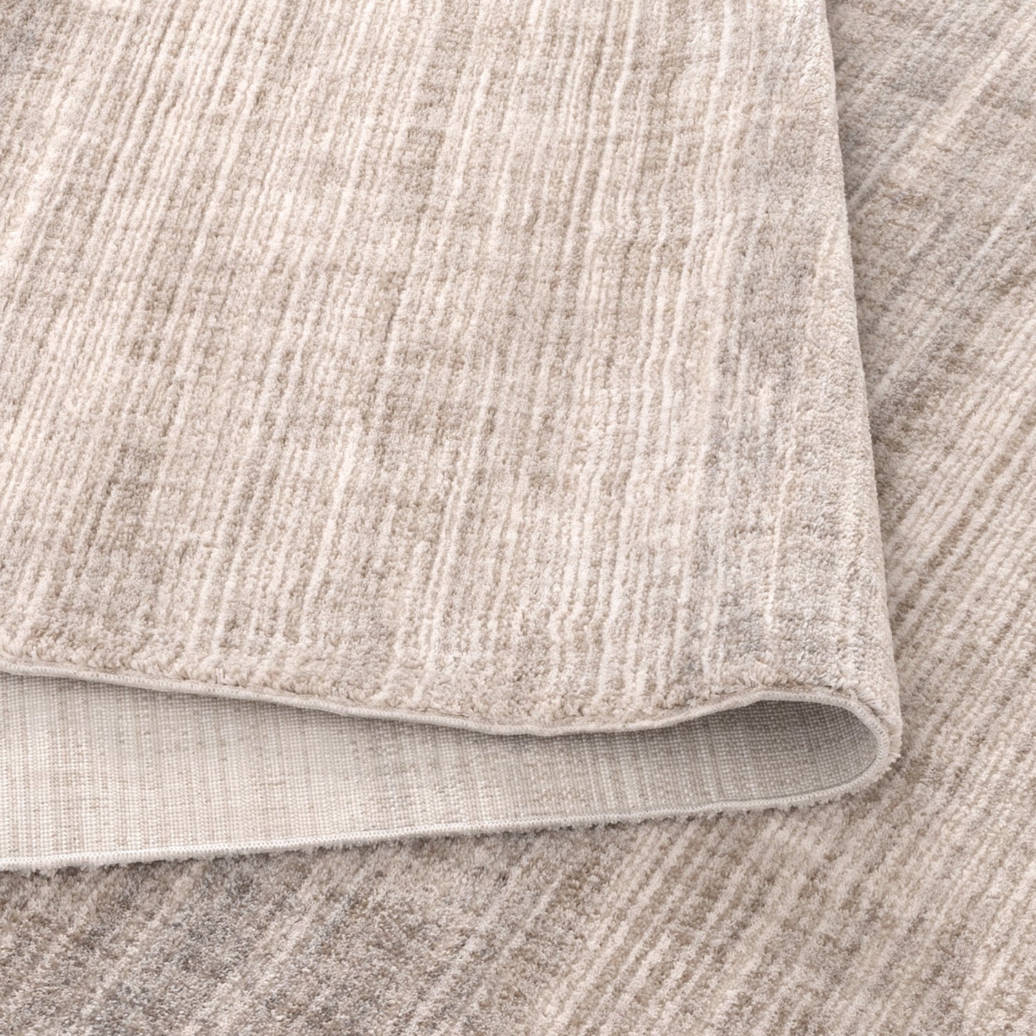 Solenne Beige Lines Rug - S800