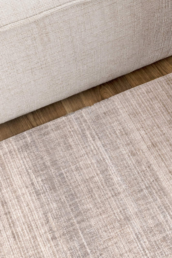 Solenne Beige Lines Rug - S800