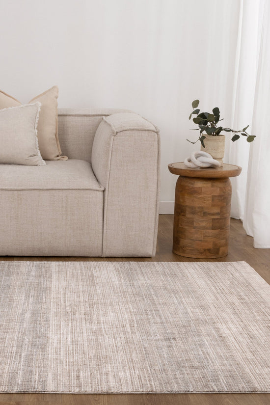 Solenne Beige Lines Rug - S800