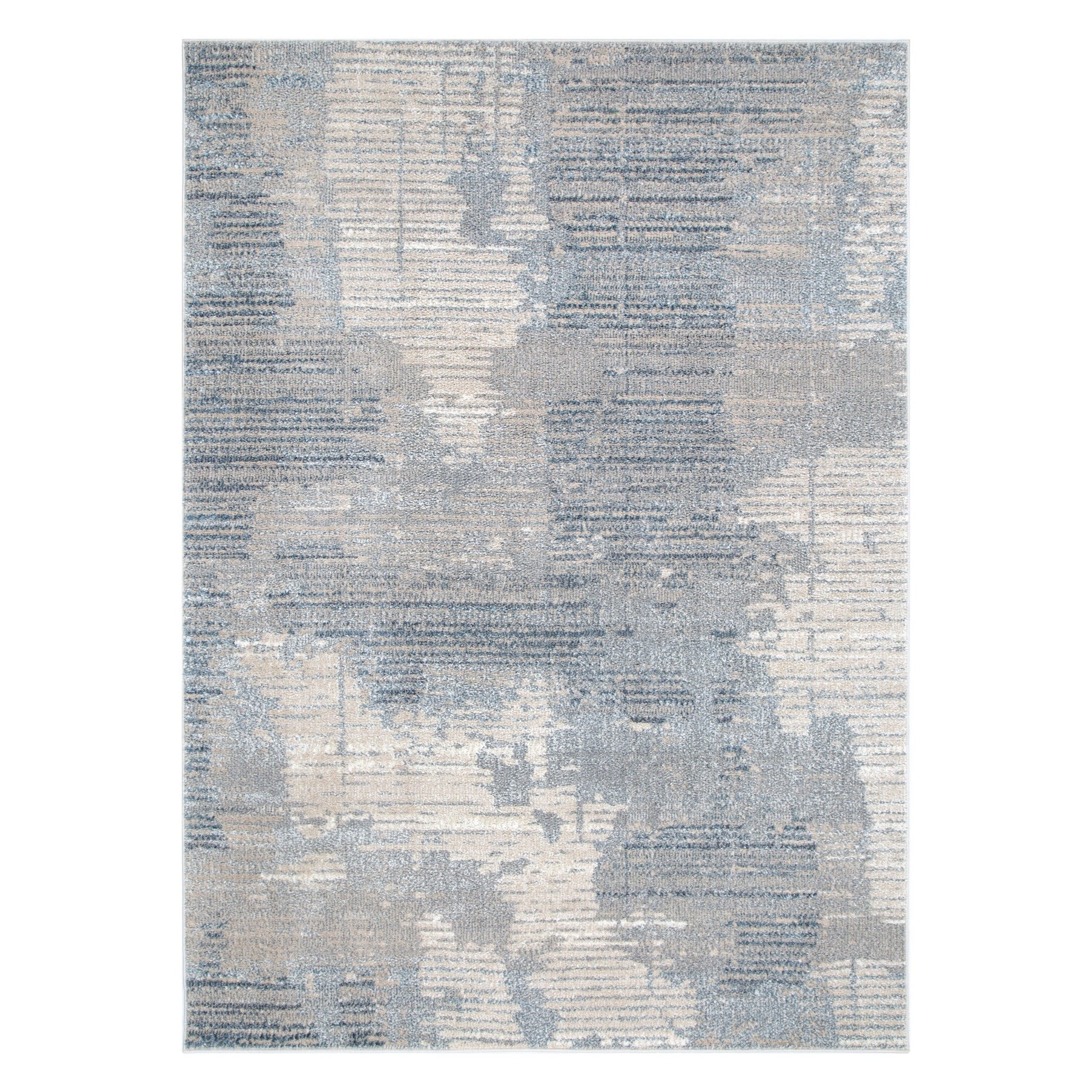 Santana Abstract Blue Rug - SANTA03