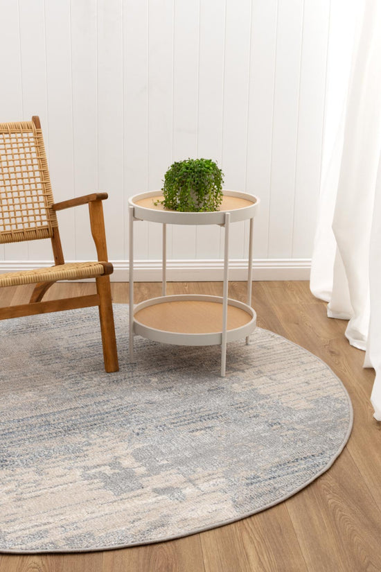 Santana Abstract Blue Rug - SANTA03