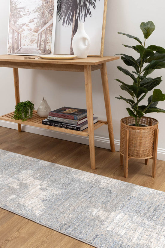 Santana Abstract Blue Rug - SANTA03