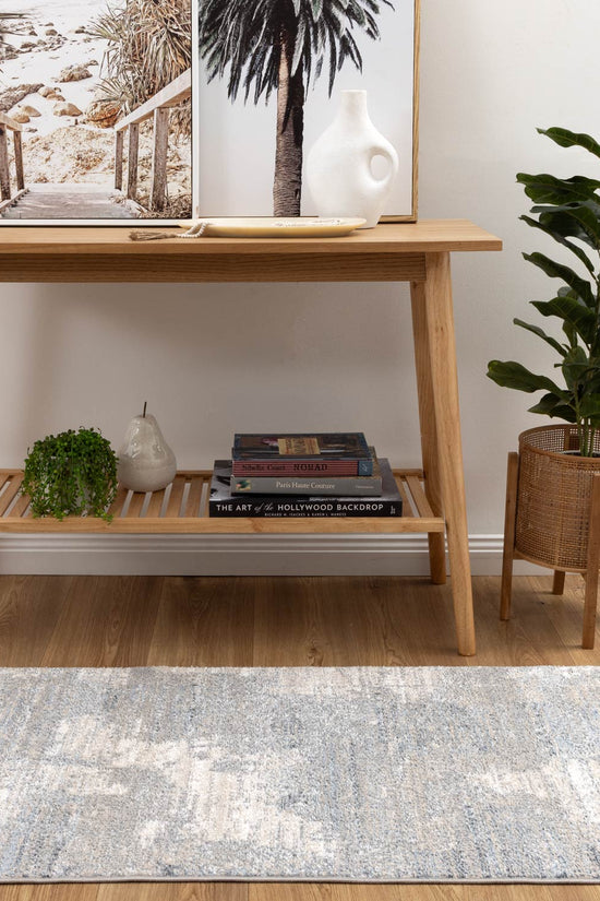 Santana Abstract Blue Rug - SANTA03