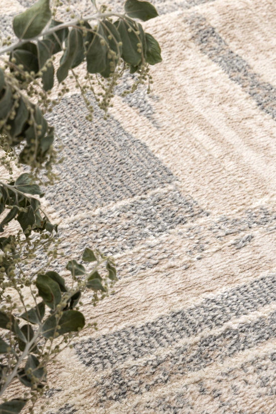 Santana Tetris Neutral Rug - SANTA04