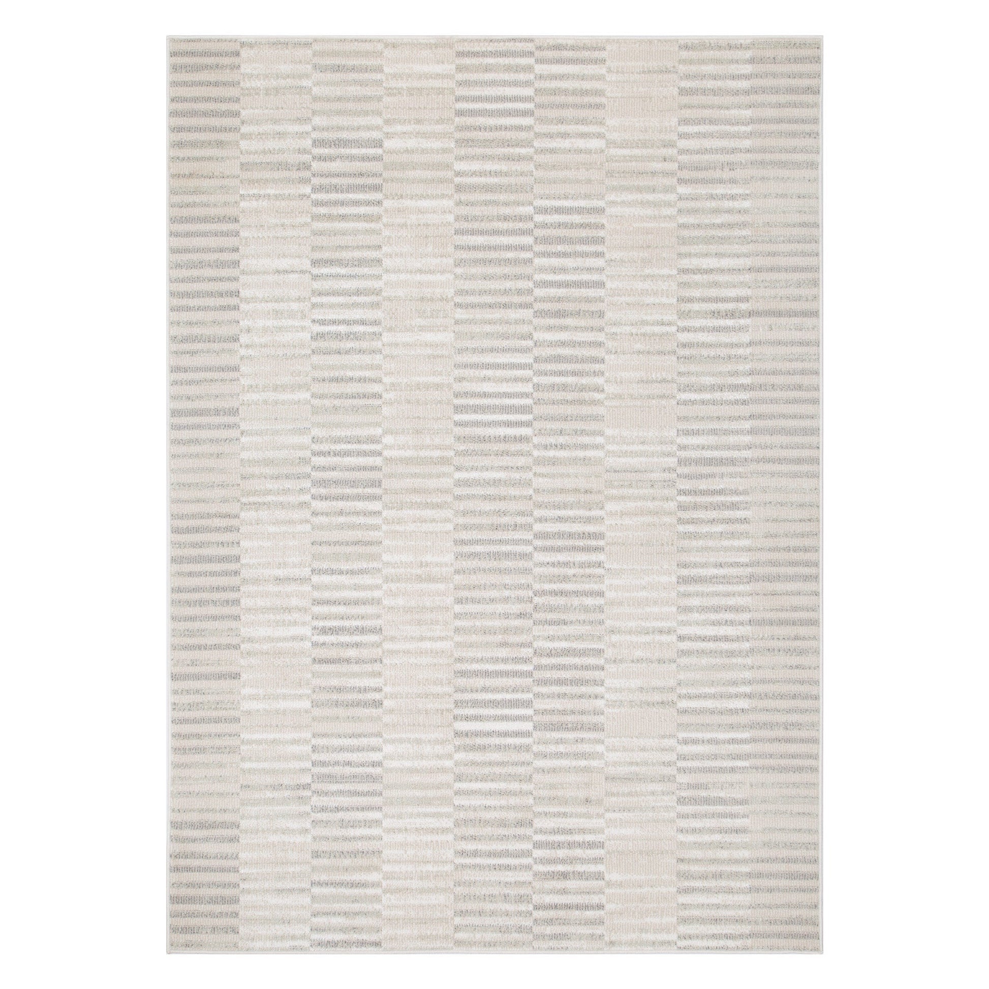 Santana Lines Neutral Rug - SANTA08