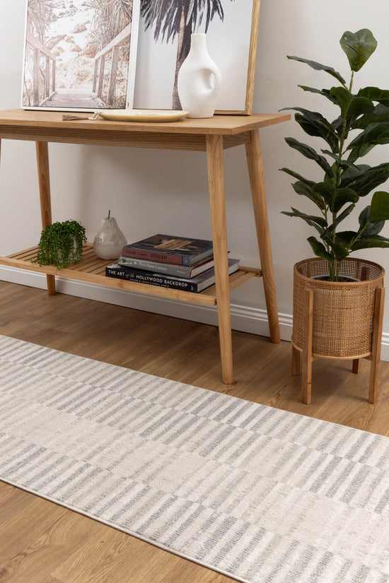 Santana Lines Neutral Rug - SANTA08