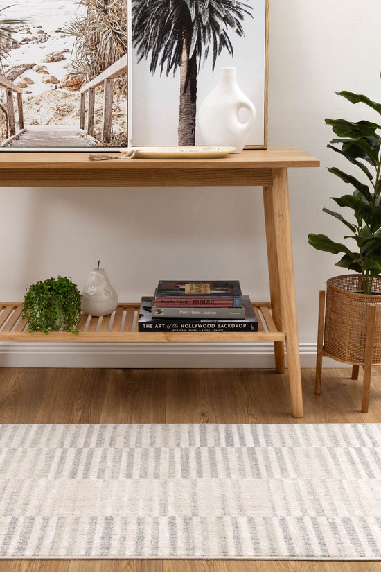 Santana Lines Neutral Rug - SANTA08