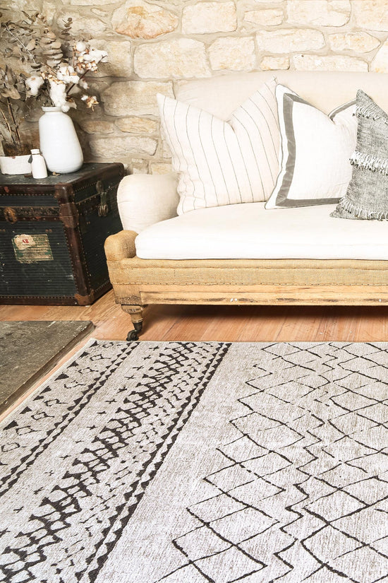 Alma Scandi Silver Rug - VITAL 2859-00
