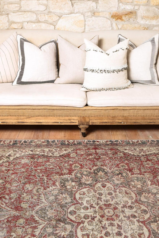 Treasure Matisse Red Washable Rug - VITAL 2869-00