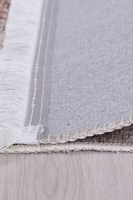 Distressed Vintage Levent Area Rug - VITAL 3211-00 (with fringe)