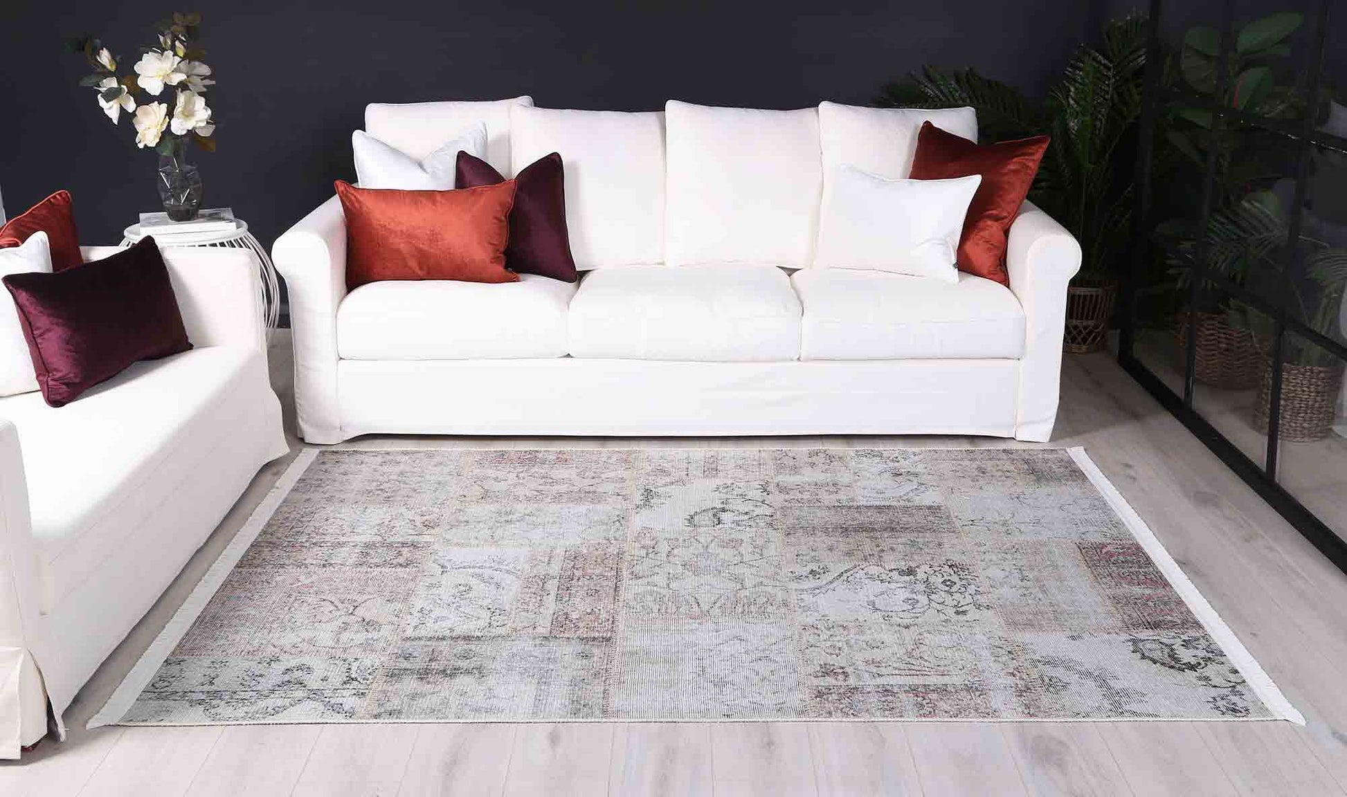 Cambridge Crown Vintage Washable Rug - VITAL 2048-00